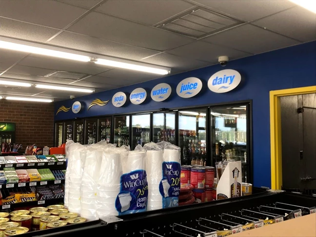 Lightbox Signs for Breeze Thru Convenience Store in Cary, NC