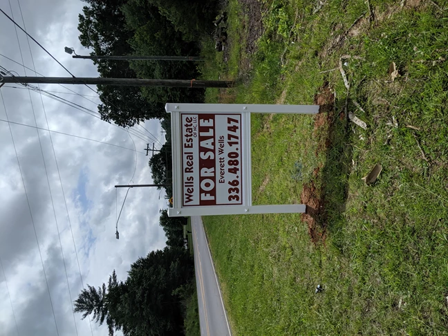 Wells Real Estate Post & Panel For Sale Sign