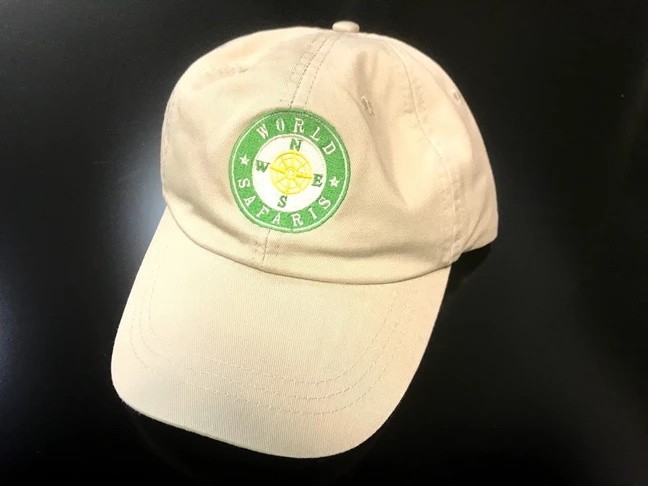 Custom Embroidered Hat for World Safaris Winston-Salem, NC