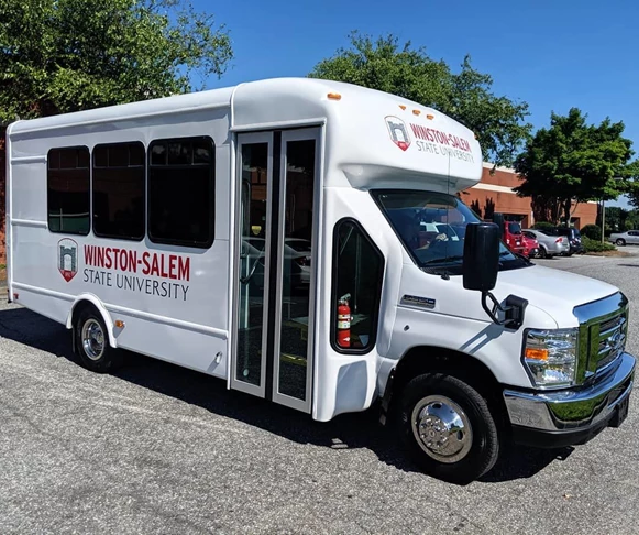 Bus Graphics for Winston-Salem State University