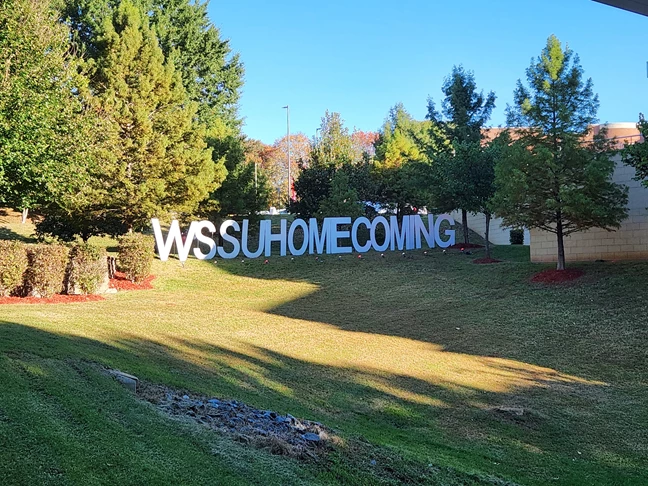 Winston-Salem State University Open House Vinyl Outdoor Banners