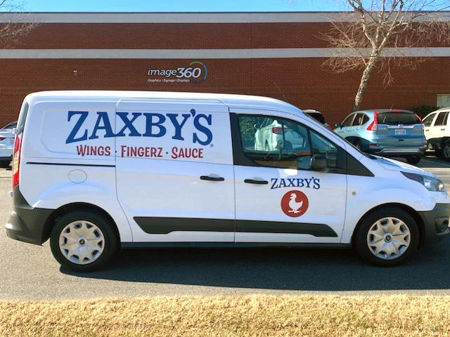 Zaxbys Vehicle Graphics & Lettering