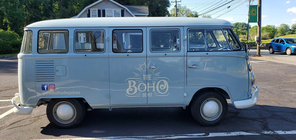 Boho Depot VW Bus Vehicle Graphics & Lettering