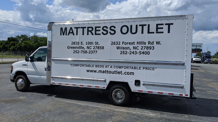 Mattress Outlet Vehicle Graphics & Lettering