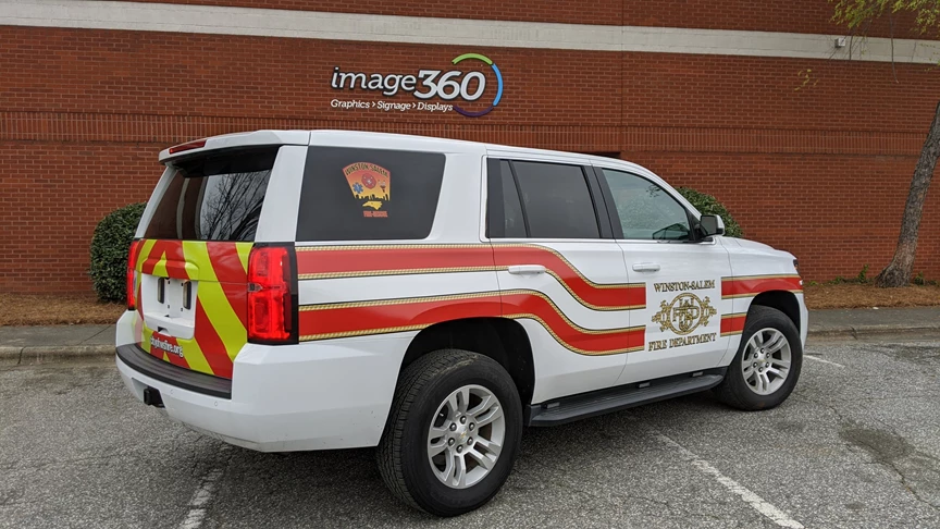 WSFD Vehicle Graphics & Lettering