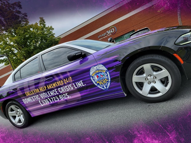 Winston-Salem Police Department - Domestic Violence Division Vehicle Wrap