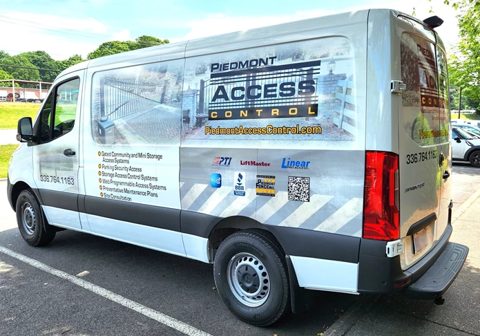 Piedmont Access Control Vehicle Wraps