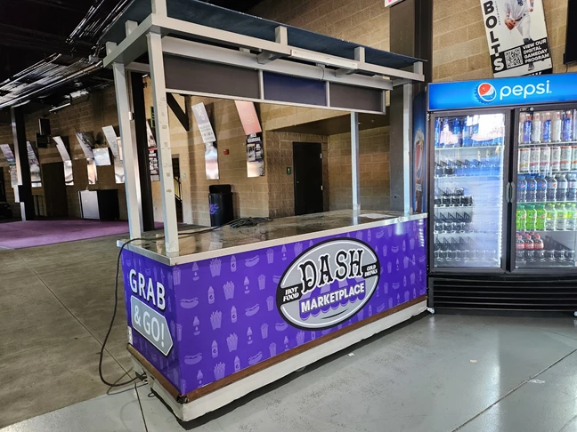 Winston-Salem Dash Baseball Kiosks & Exhibits